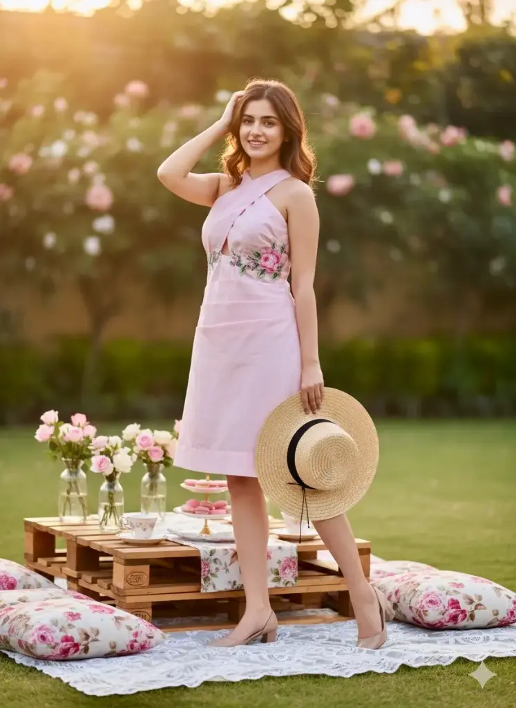 Fiorenza Drape Dress