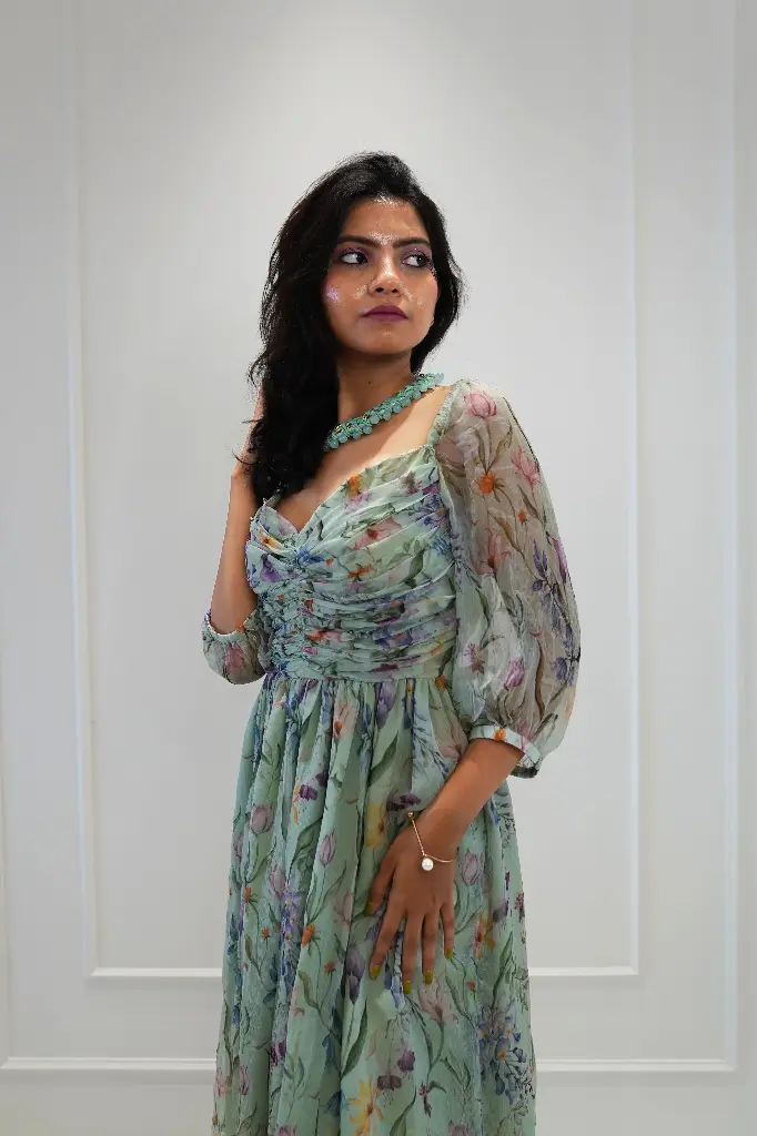 Botanical Shift Dress