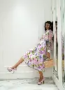 Lilly Draped Shirt Skirt