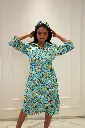 Mediterranean Shirt Dress