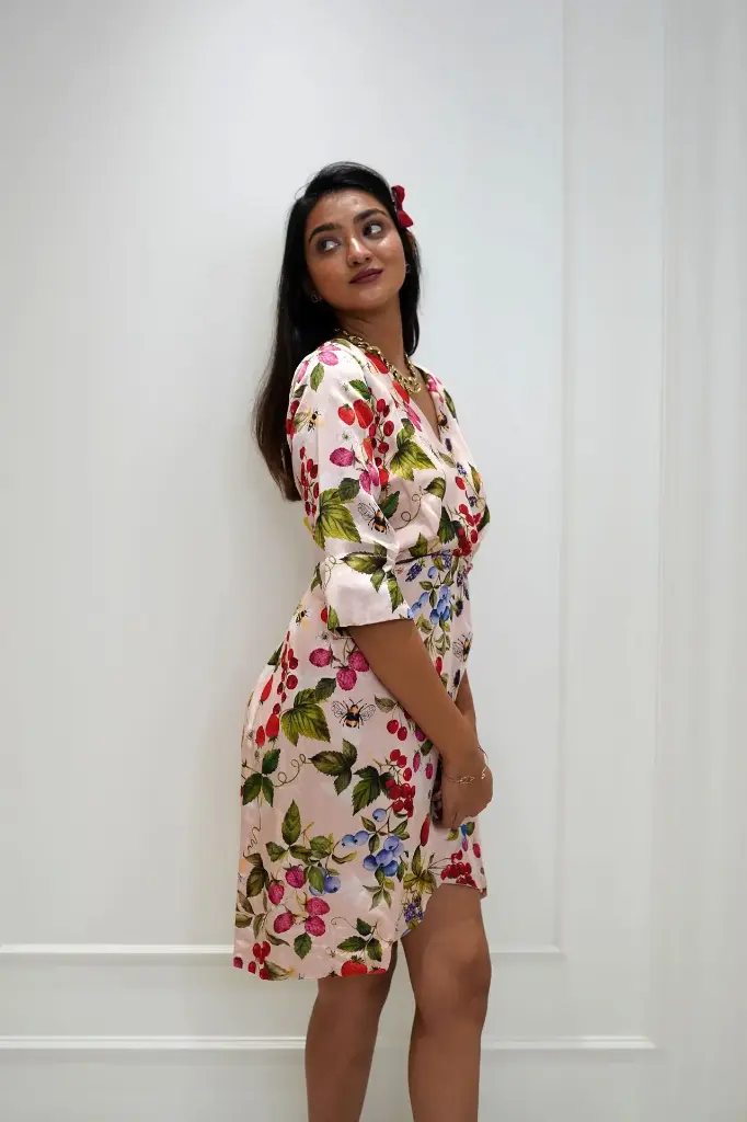 Bee's & Berrie's Surplice Dress