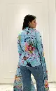 Aqua Fishtail Jacket