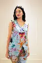 Aqua Knicker-Bocker Set
