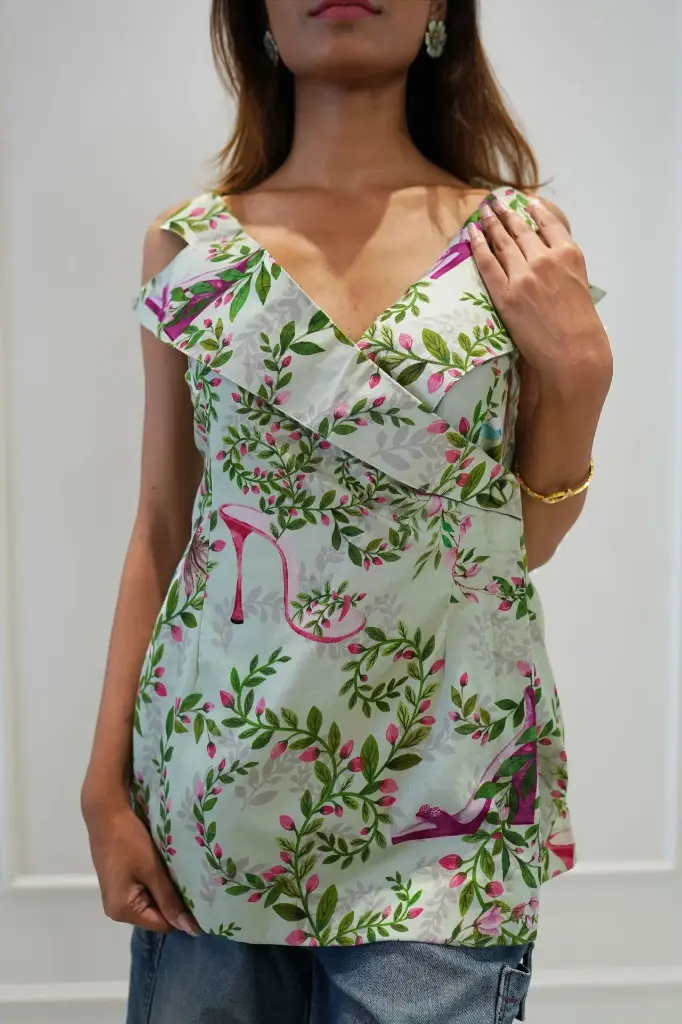 Working Sandle Collar Top