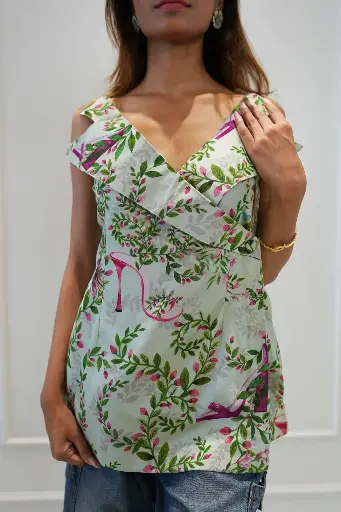 Working Sandle Collar Top