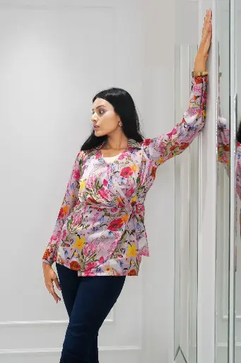 Garden Wrap Top